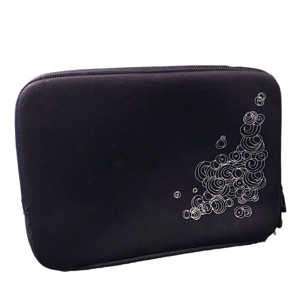 HP Neoprene Tablet Case Black and Silver Foam Padded 11”